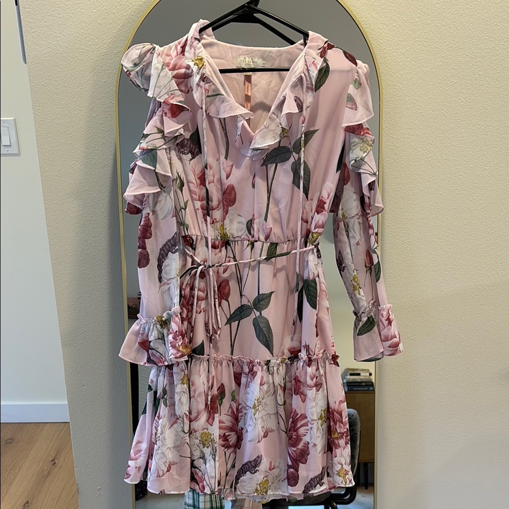 Ted Baker Floral Pink Dress